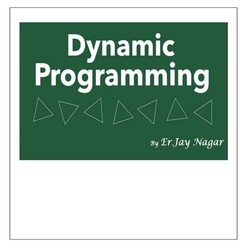 Dynamic programming | PDF
