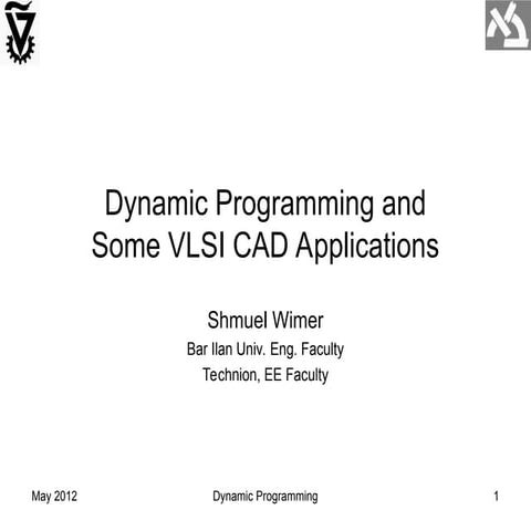 Dynamic programming | PPTX