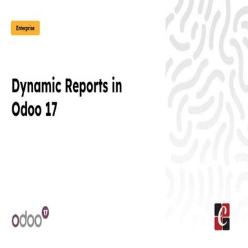Dynamic Reports in Odoo 17