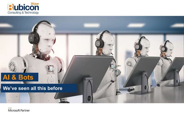 Dynamics 365 - AI & Bots