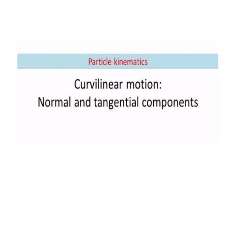 Dynamics Lecture No 5.pdf mechanical engineering
