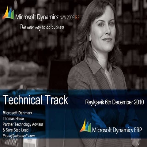 Dynamics nav 2009 r2 launch iceland technical track external