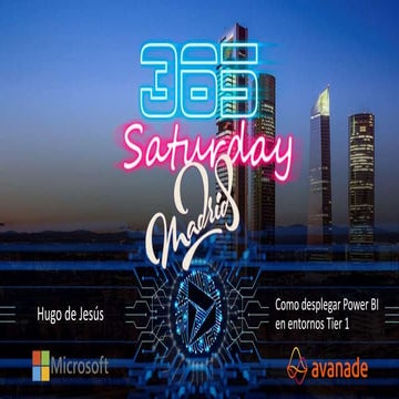 Dynamics saturday madrid 2018   power bi - hugo de jesus