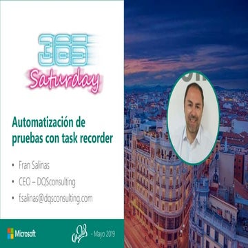 Dynamics saturday madrid 2019   fs