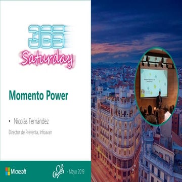 Dynamics saturday madrid 2019   momento power - 365 saturday madrid 2019