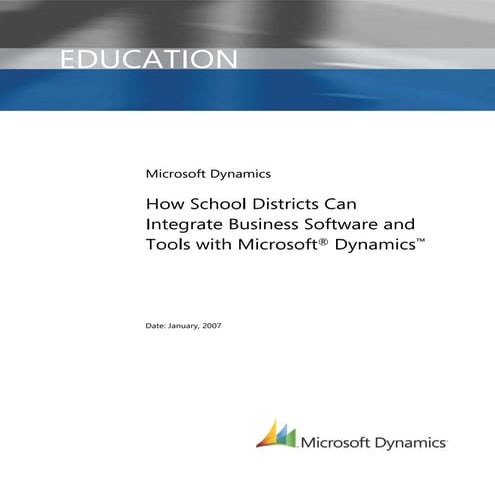 Dynamics whitepaper   education