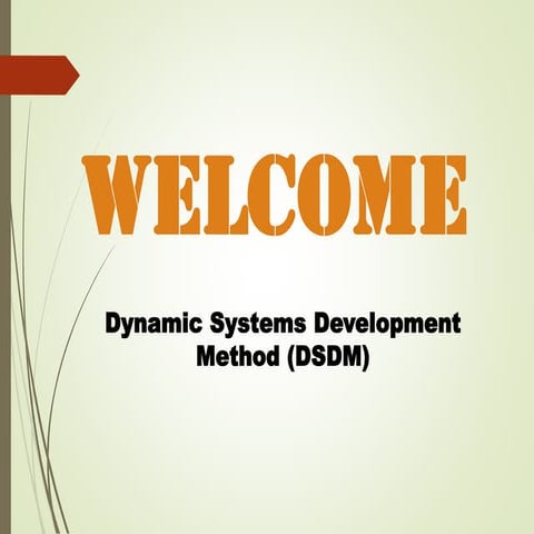 Dynamics ystems development method