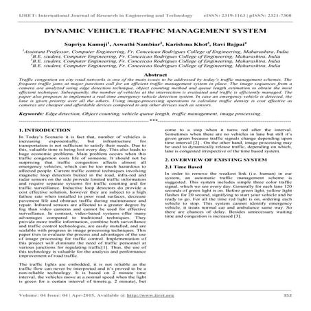Dynamic vehicle traffic management system