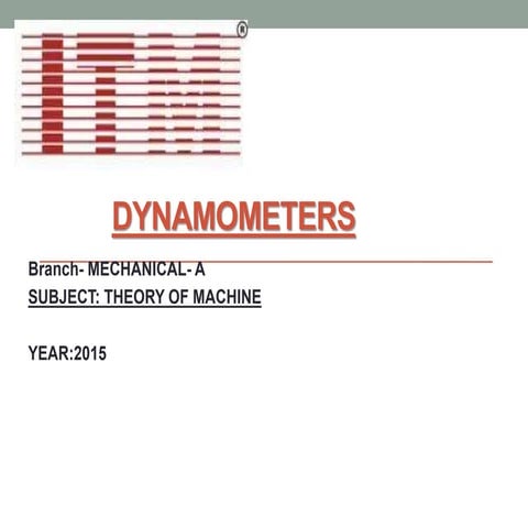 Dynamometers