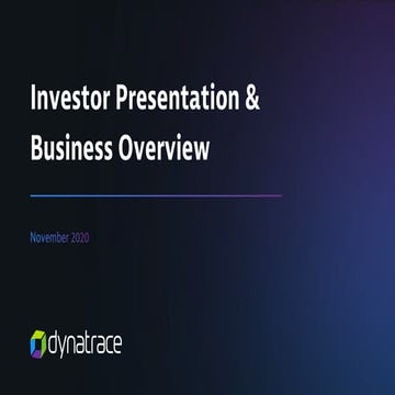 Dynatrace Investor Presentation Q2 FY21 FINAL.pdf