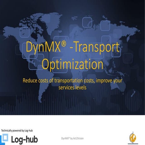 Transport routing optimization