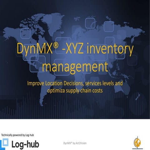 XYZ inventory management