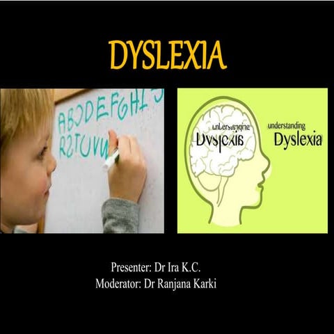 dyslexia a specific language and phonology disorder