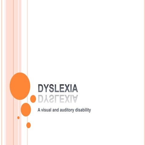 Dyslexia, c.craig
