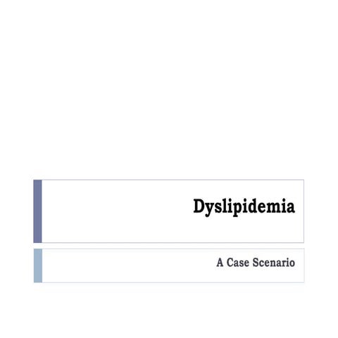 Dyslipidemia