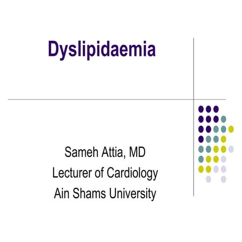 ATP IV Guideline for Blood cholesterol level | PPT