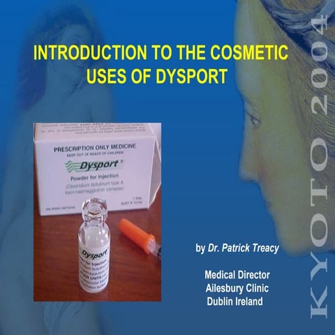 Dr. Patrick Treacy discusses the origins of Dysport BTX-A 