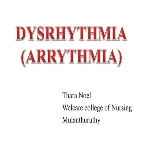 Dysrhythmia.pptx