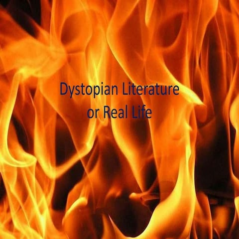 Dystopia or real life
