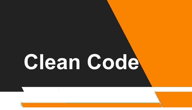 clean code book summary - uncle bob - English version