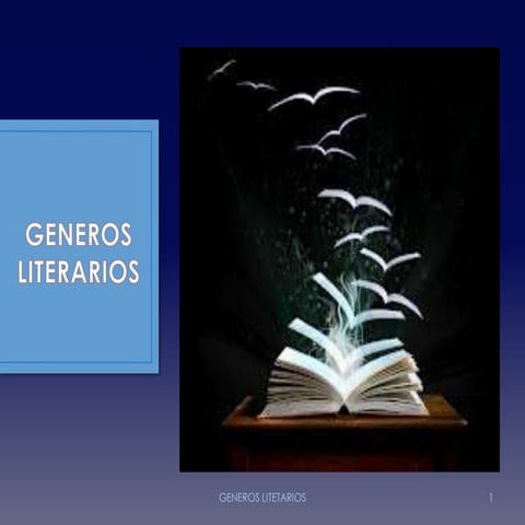 Géneros Literarios (Yudith Macías)