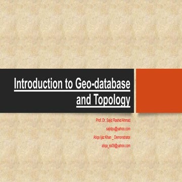 Lec_12_Intro to Geodatabase and Topology