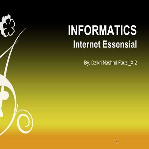 ICT Presentation - Std 10th C | PPTX