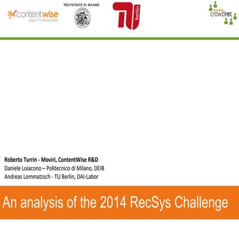 Turrin rec syschallenge_presentation_@recsys2014