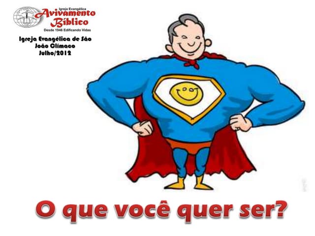 EBD - O que você quer ser