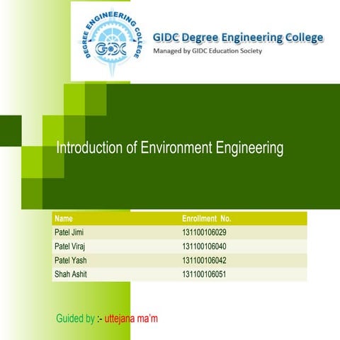 Environment Engineering