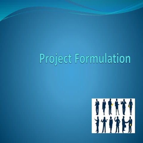 Project Formulation