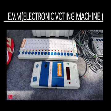 E.V.M MACHINE.pptx