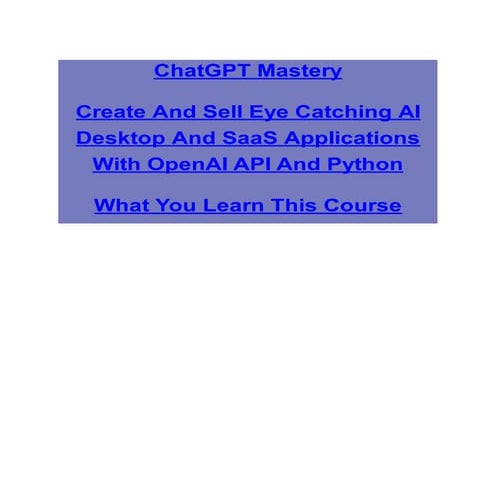 Create And Sell Eye Catching AI Desktop And SaaS Applications With ...