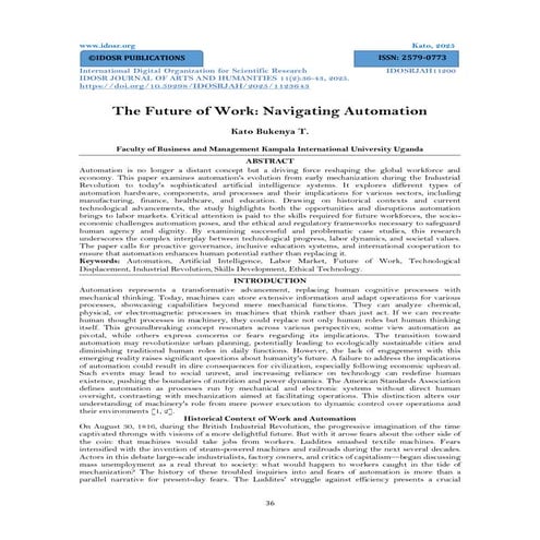 The Future of Work: Navigating Automation (www.kiu.ac.ug)