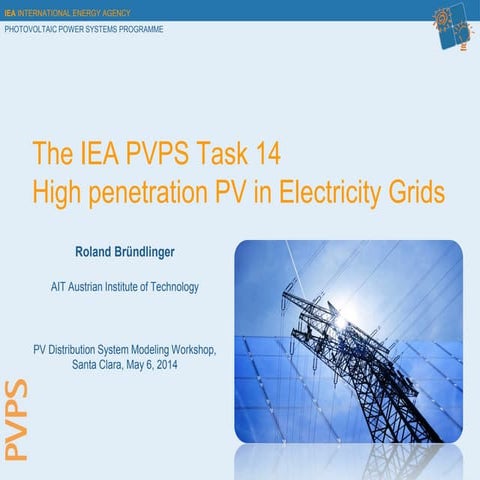 Impact of high level penetration of photovoltaics on Power system | PPTX