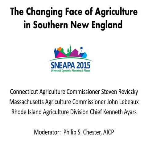 E5 The Changing Face of Agriculture