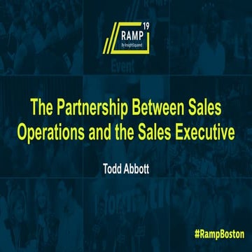 A CRO's view of the ultimate sales ops partner - InsightSquared