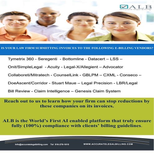 UTBMS & LEDES Billing Implementation Checklist | PDF