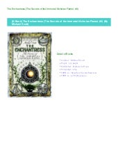 E Book The Enchantress The Secrets Of The Immortal Nicholas Flamel
