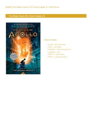 Trials of apollo book 5 pdf