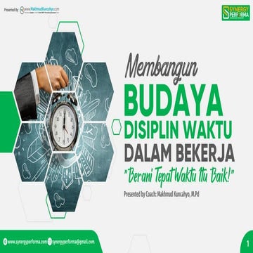 E book membangun budaya disiplin waktu kerja (www.synergyperforma.com)