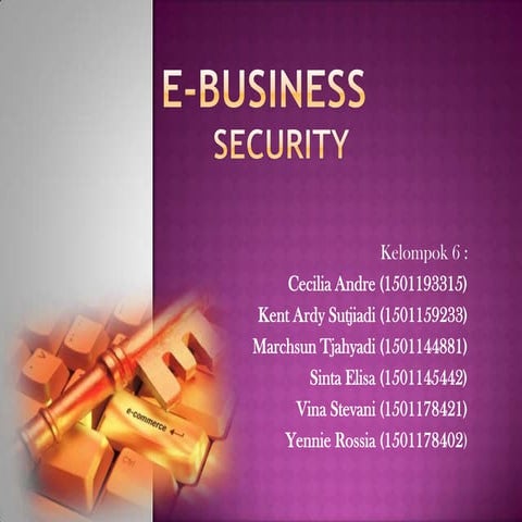 E business security