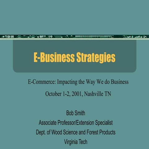 E Business Strategy 5