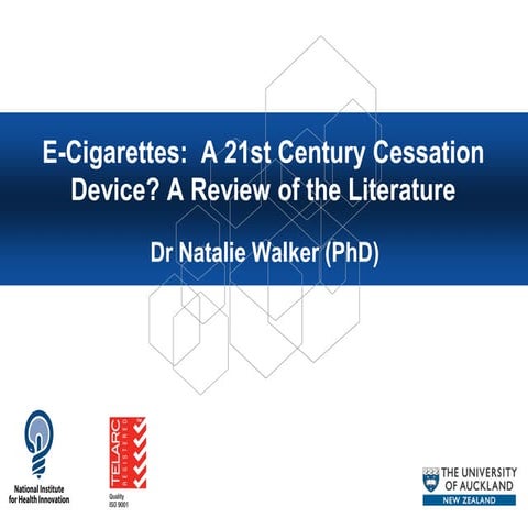 Cochrane TAG_e-cigs @ fda workshop 8.3.17