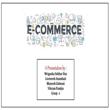 E-commerce