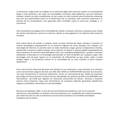 Modelo de e commerce 2 | PPTX