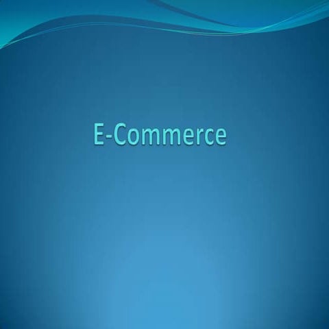 E commerce