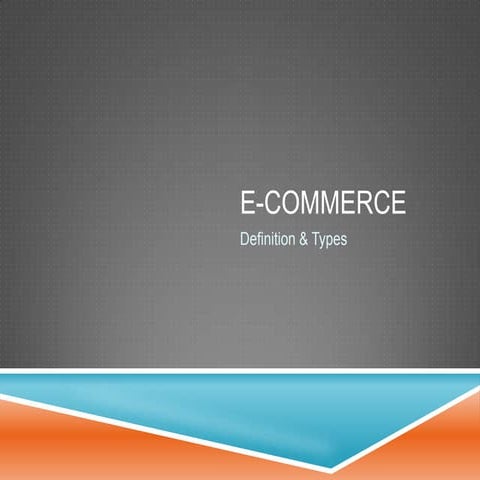 E-Commerce