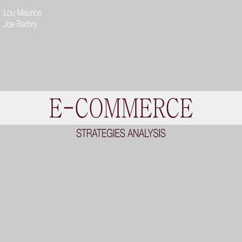 E commerce