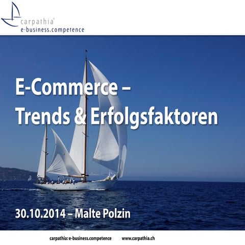 E-Commerce Erfolgsfaktoren und Trends